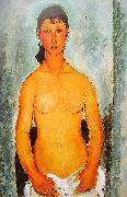 Amedeo Modigliani Elvira oil on canvas